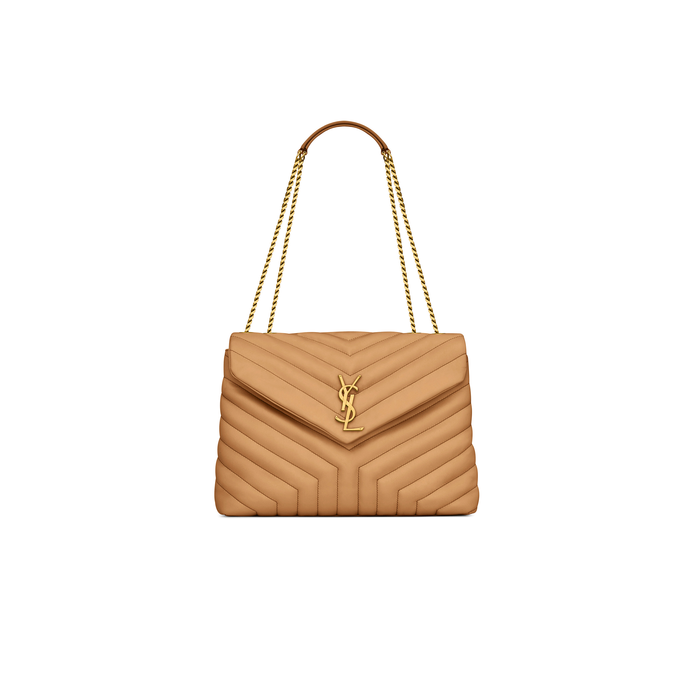 YSL LOULOU MEDIUM IN QUILTED LEATHER 574946DV7272357 (32*22*12cm)